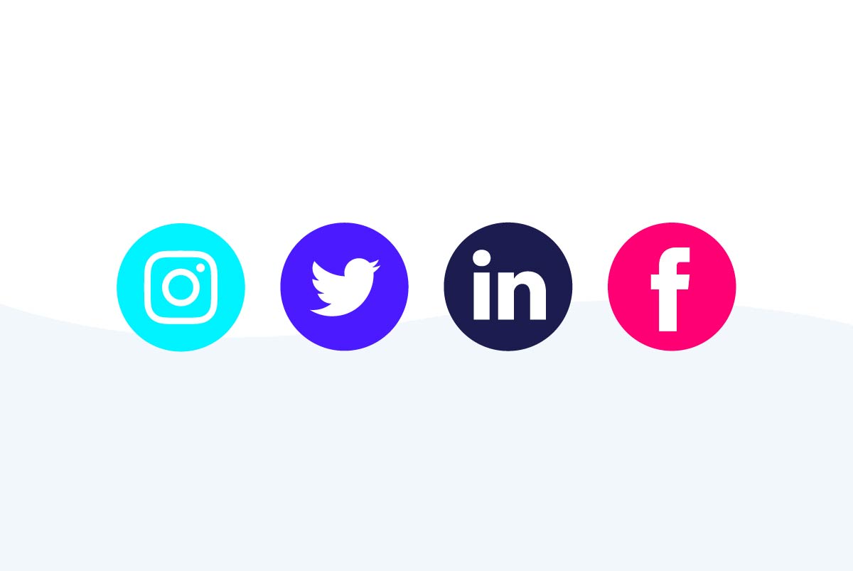 Social media logos