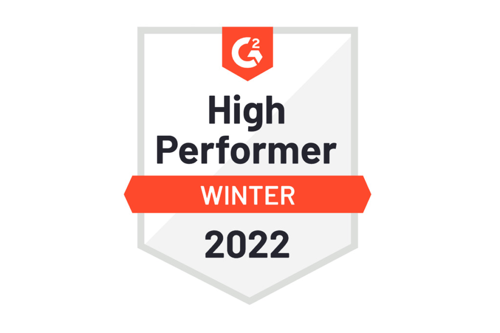 G2 High Performer badge