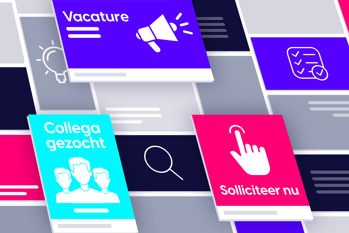 Vacature voorbeelden op social media