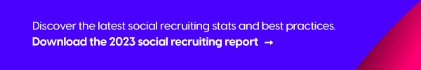 Download the 2023 social recruiting report