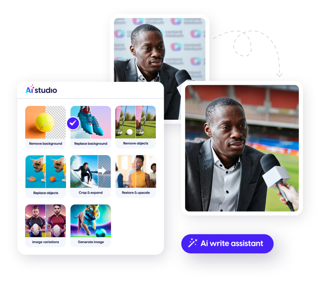 Content Stadium AI tools, all in one place.