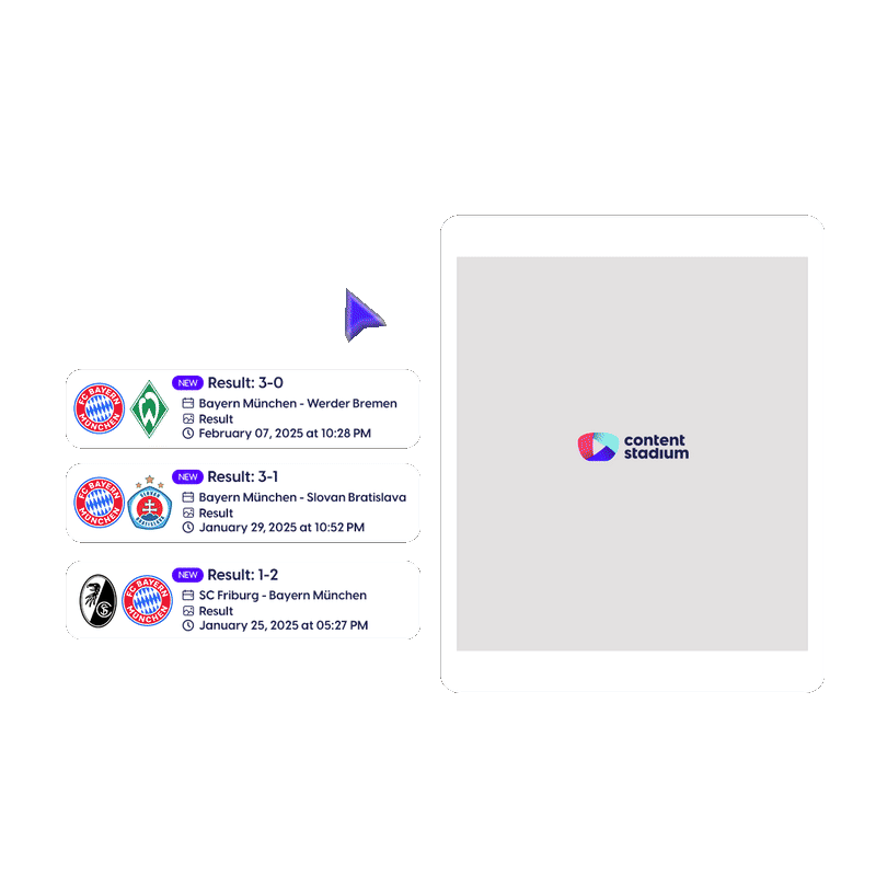 Automate your content with Content Stadium