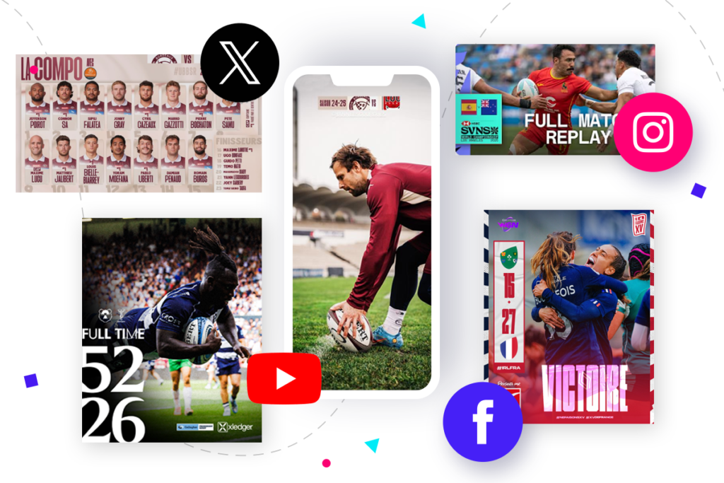 Elevate your rugby social media strategy with these proven 10 content ideas and best practices