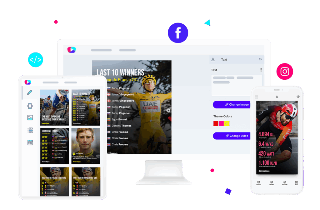 How Domestique Cycling grew their Instagram followers with Content Stadium
