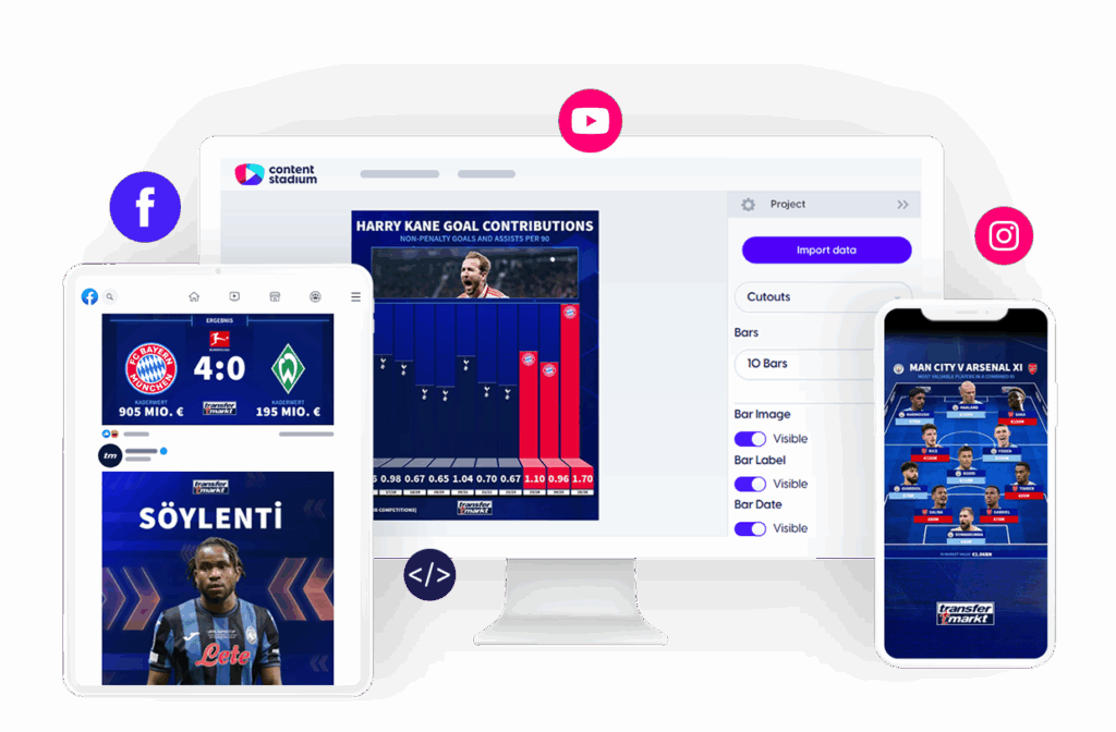 How Transfermarkt transformed its social media game with Content Stadium